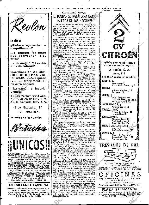 ABC MADRID 01-06-1965 página 78