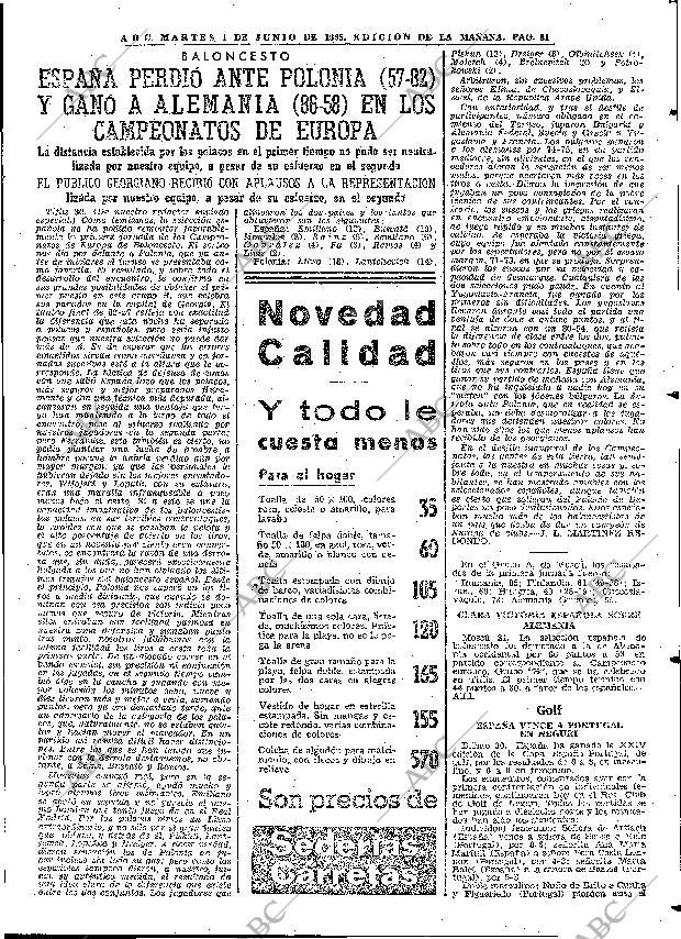 ABC MADRID 01-06-1965 página 81