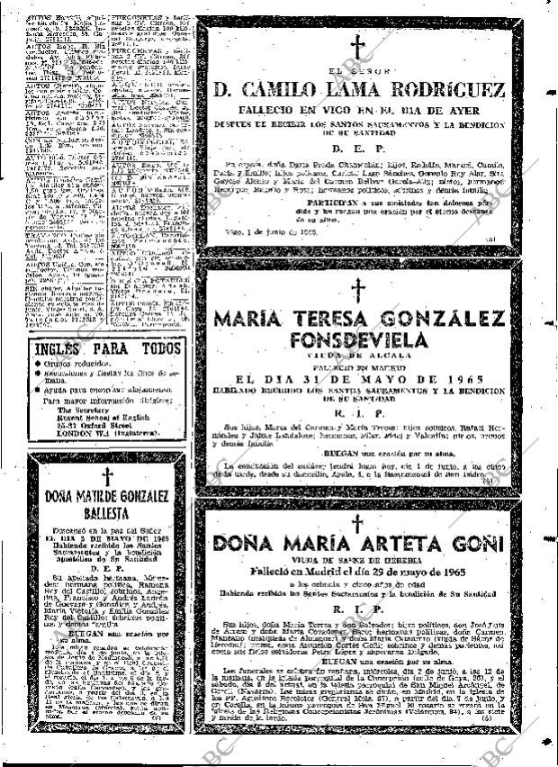 ABC MADRID 01-06-1965 página 99