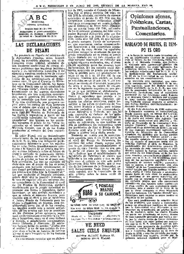 ABC MADRID 02-06-1965 página 56