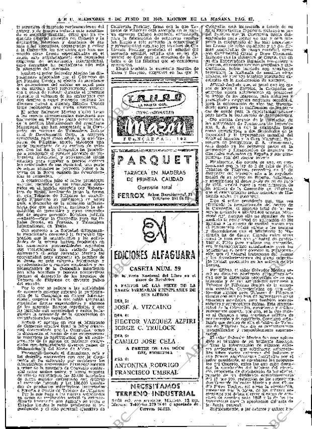 ABC MADRID 02-06-1965 página 87