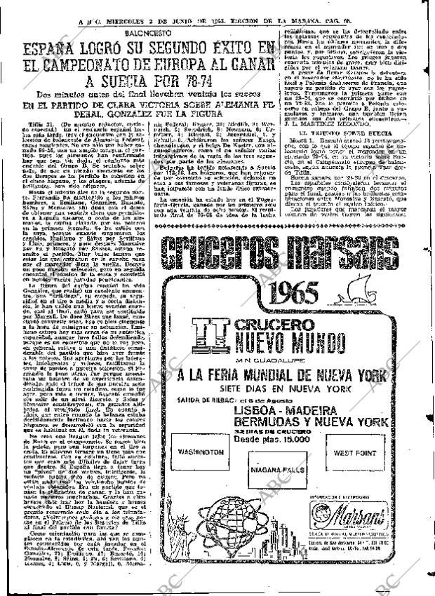 ABC MADRID 02-06-1965 página 95