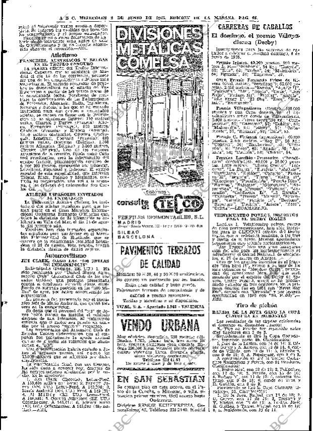 ABC MADRID 02-06-1965 página 98