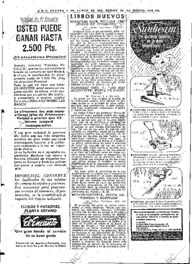 ABC MADRID 03-06-1965 página 108