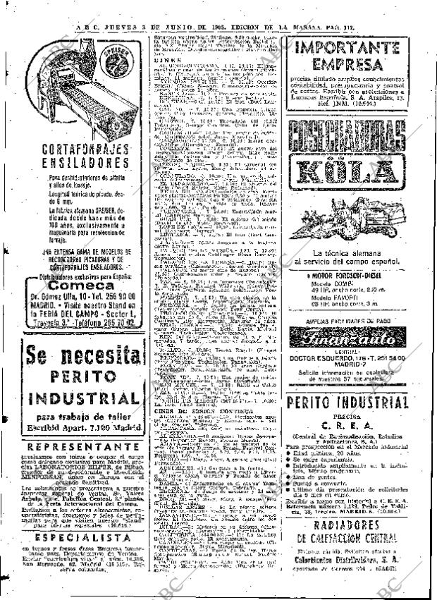 ABC MADRID 03-06-1965 página 112