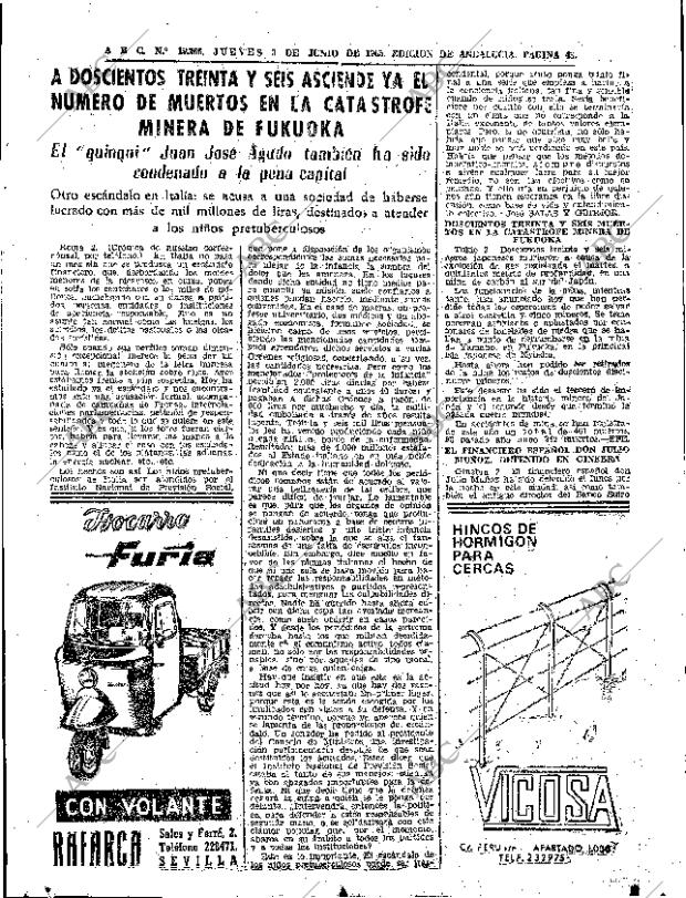 ABC SEVILLA 03-06-1965 página 43