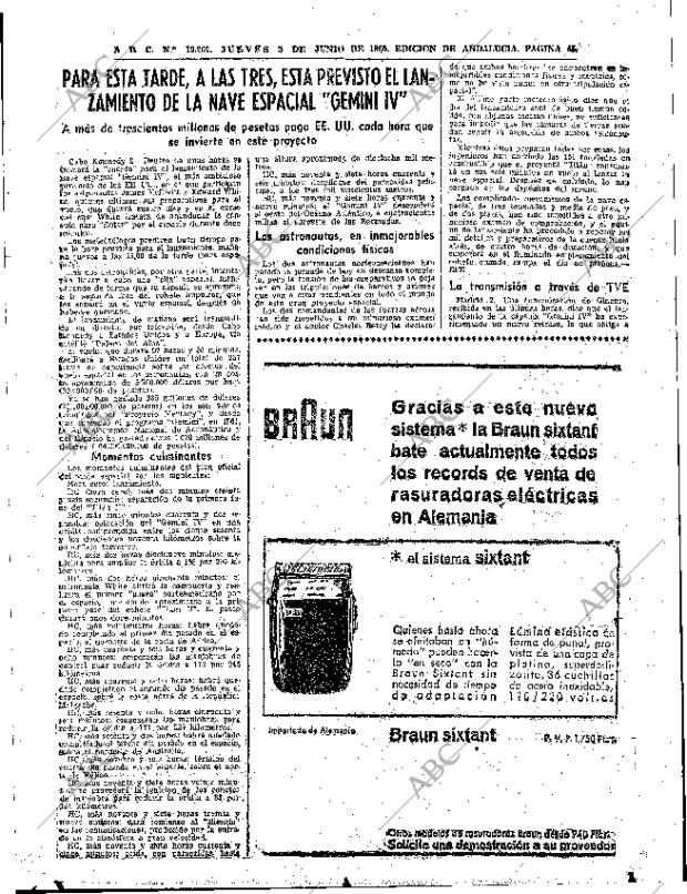 ABC SEVILLA 03-06-1965 página 45