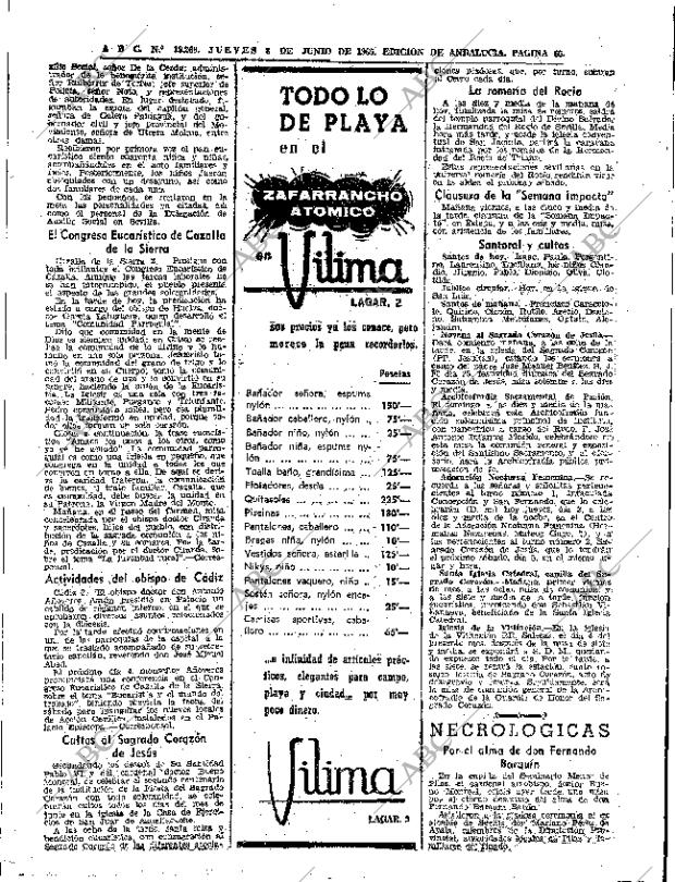 ABC SEVILLA 03-06-1965 página 60