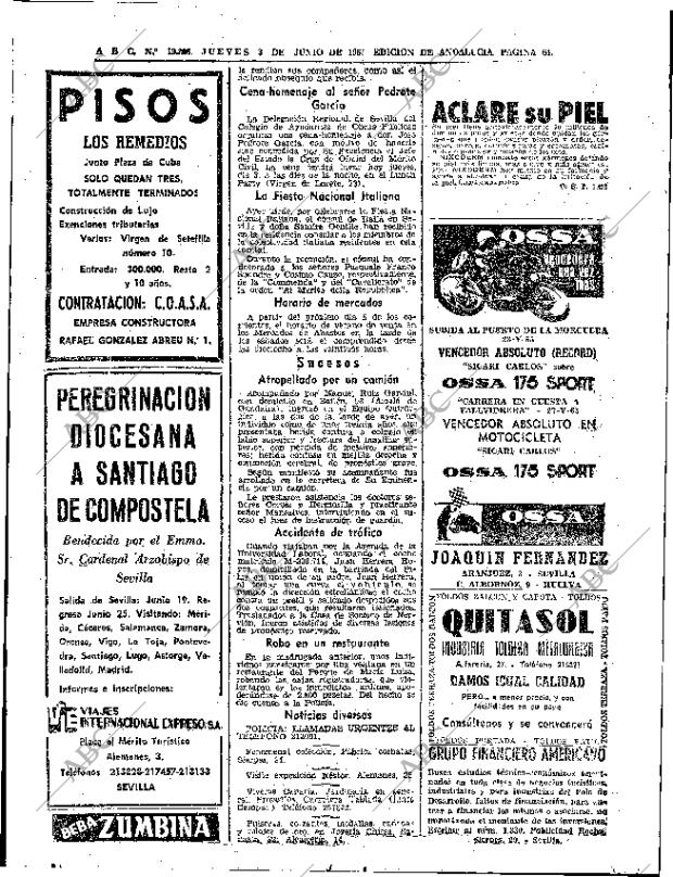 ABC SEVILLA 03-06-1965 página 64