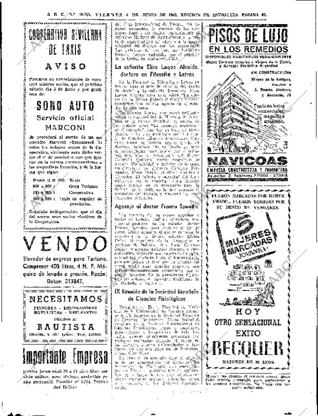 ABC SEVILLA 04-06-1965 página 42