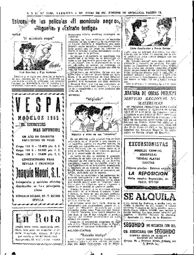 ABC SEVILLA 04-06-1965 página 64