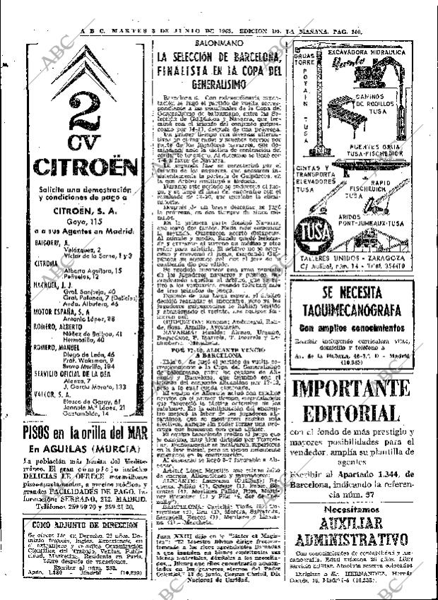 ABC MADRID 08-06-1965 página 100