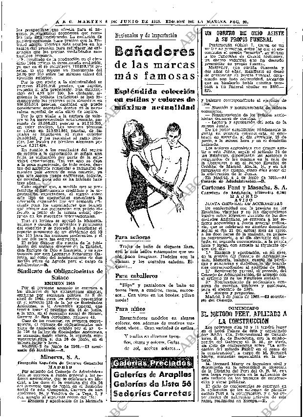 ABC MADRID 08-06-1965 página 90