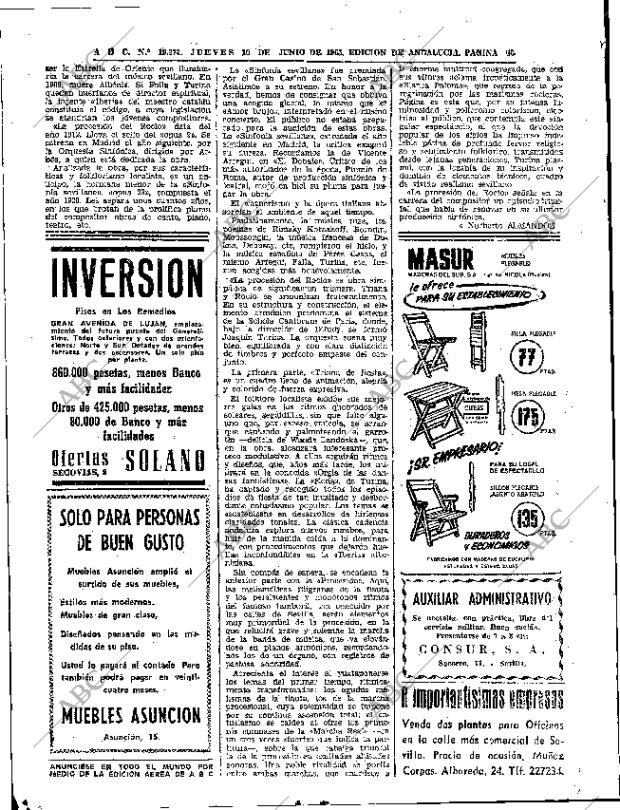 ABC SEVILLA 10-06-1965 página 40
