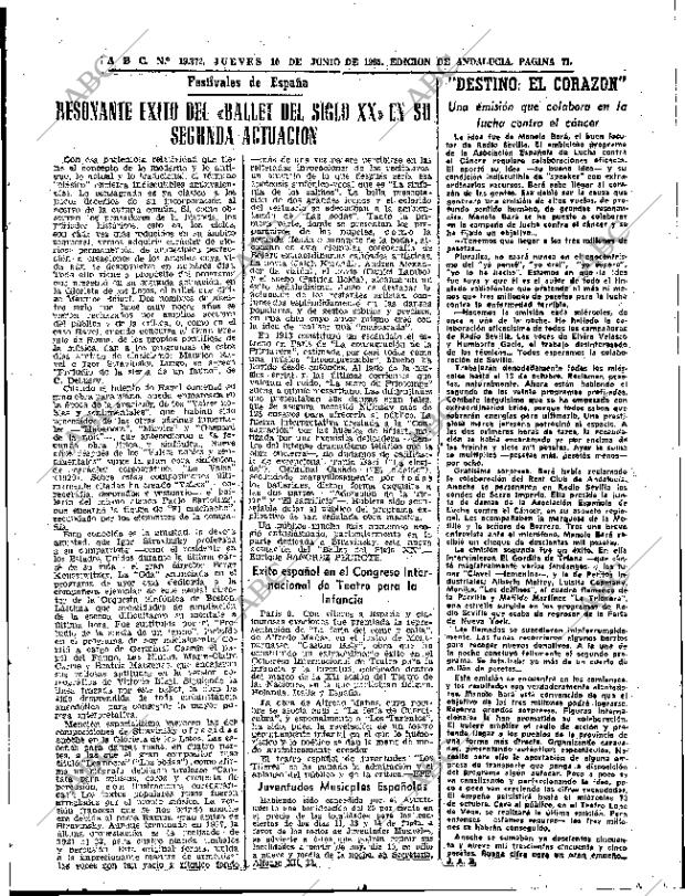ABC SEVILLA 10-06-1965 página 71