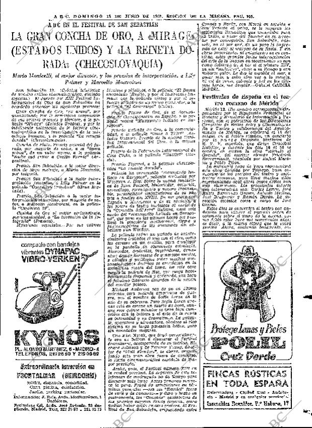 ABC MADRID 13-06-1965 página 105