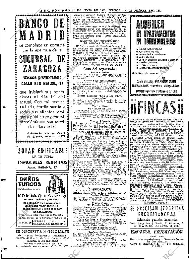 ABC MADRID 13-06-1965 página 106