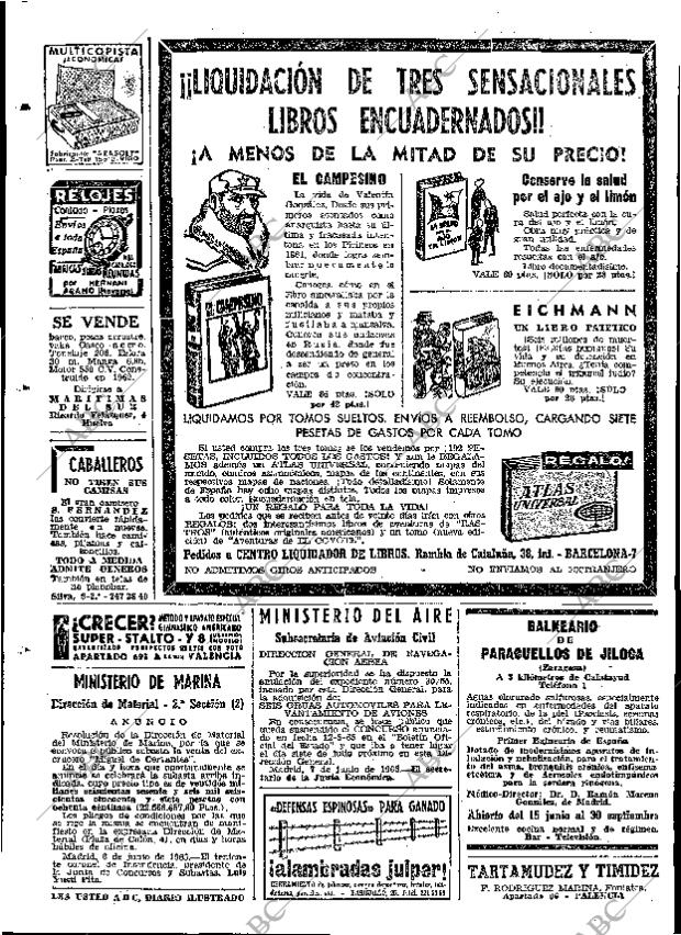 ABC MADRID 16-06-1965 página 124