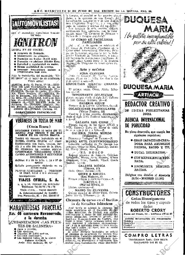 ABC MADRID 16-06-1965 página 90