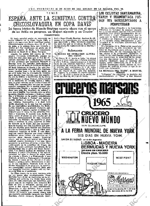 ABC MADRID 16-06-1965 página 99