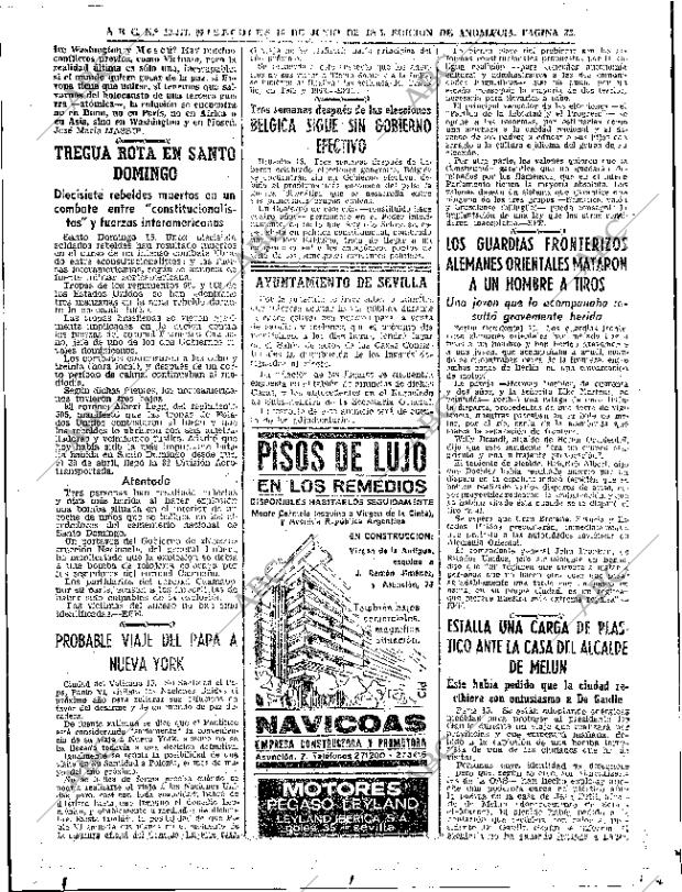 ABC SEVILLA 16-06-1965 página 32