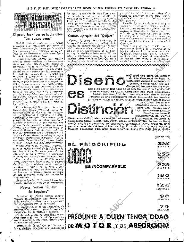 ABC SEVILLA 16-06-1965 página 45
