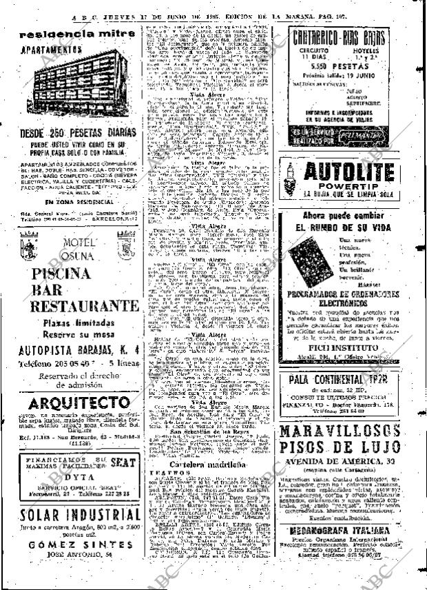 ABC MADRID 17-06-1965 página 107