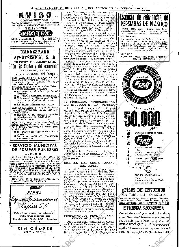 ABC MADRID 17-06-1965 página 82