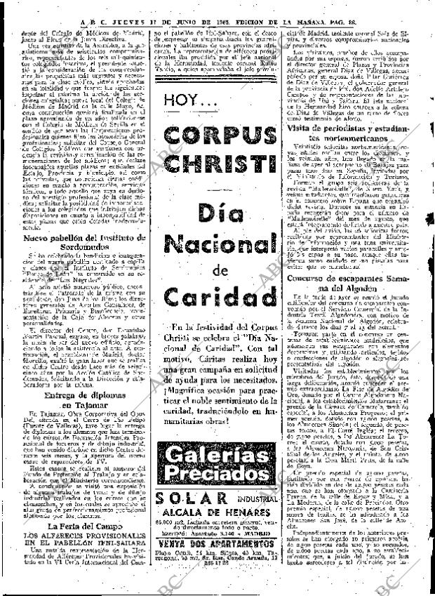 ABC MADRID 17-06-1965 página 86