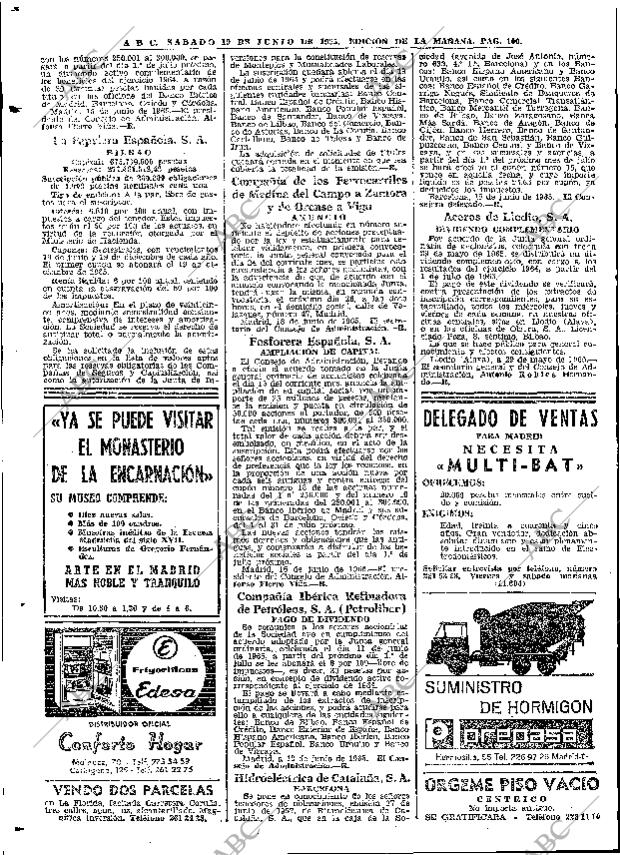 ABC MADRID 19-06-1965 página 100