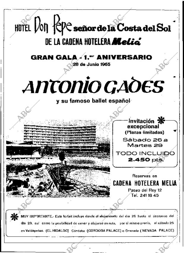 ABC MADRID 19-06-1965 página 13