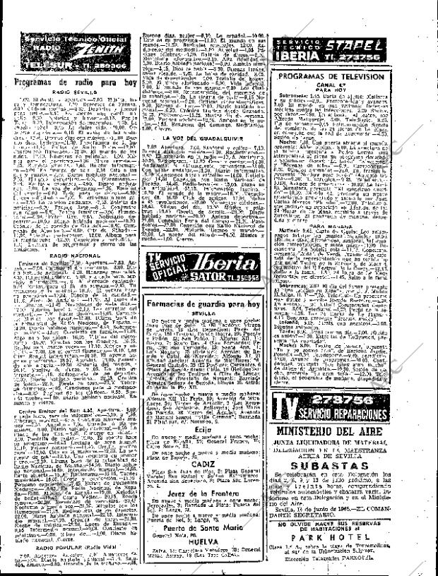 ABC SEVILLA 19-06-1965 página 79