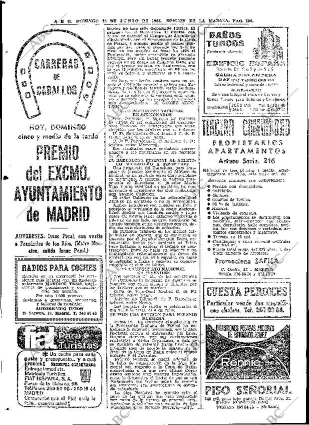 ABC MADRID 20-06-1965 página 100