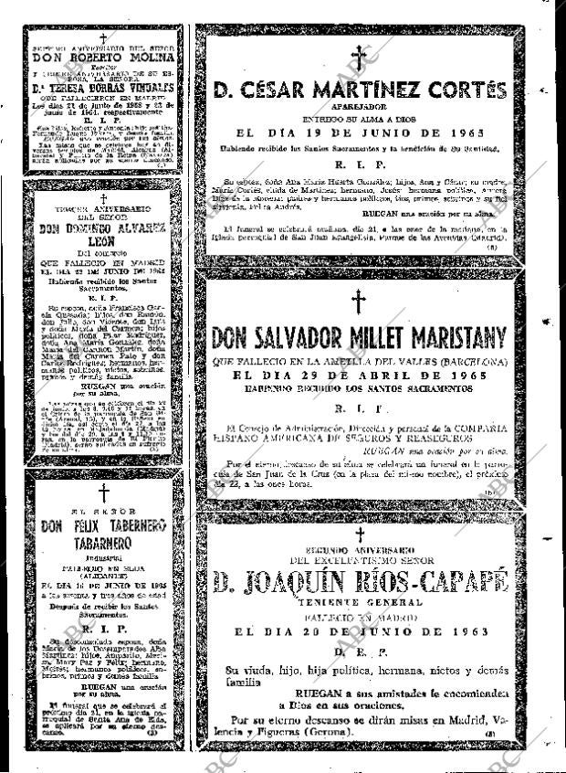 ABC MADRID 20-06-1965 página 121