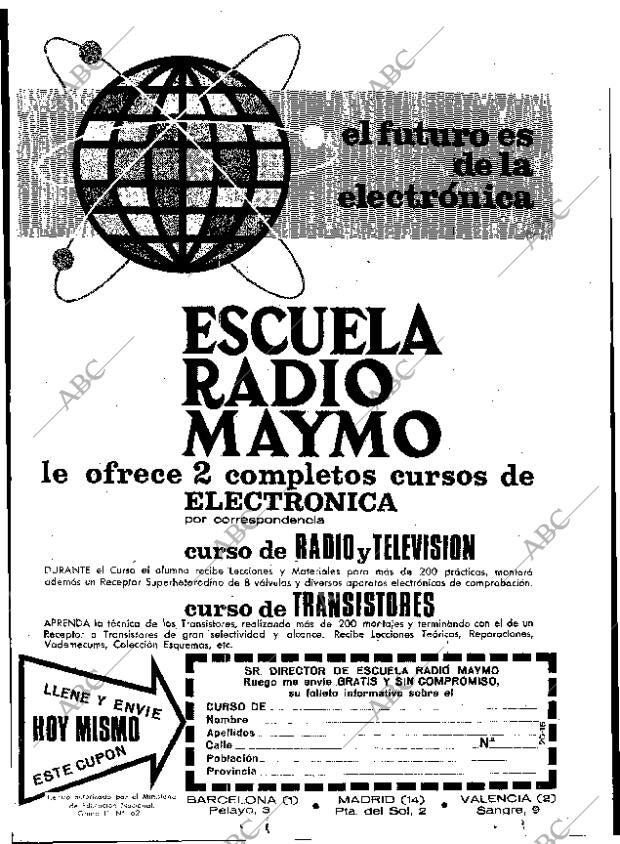 ABC MADRID 20-06-1965 página 18