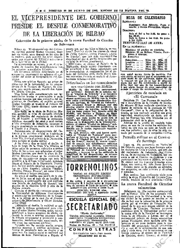 ABC MADRID 20-06-1965 página 79