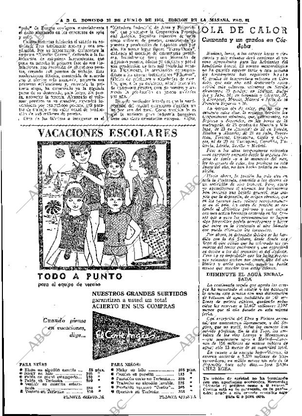 ABC MADRID 20-06-1965 página 81