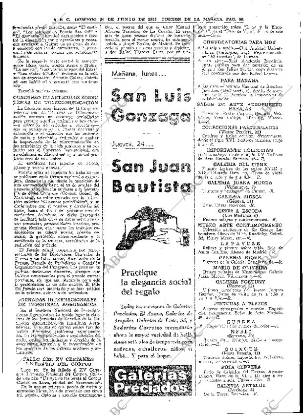 ABC MADRID 20-06-1965 página 90