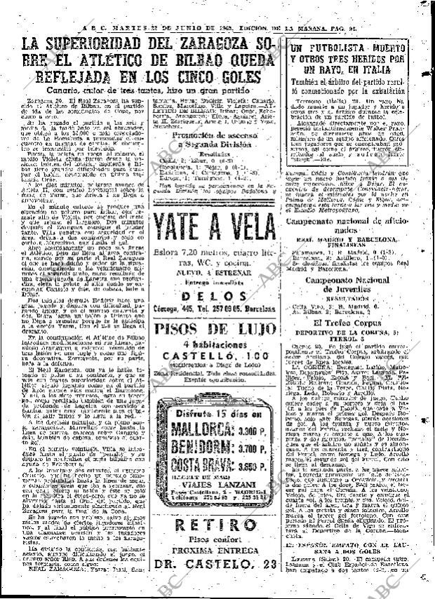 ABC MADRID 22-06-1965 página 93
