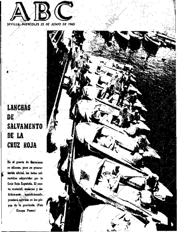 ABC SEVILLA 23-06-1965 página 1