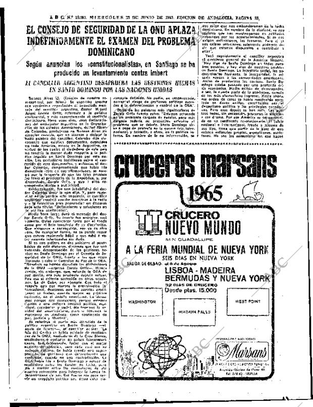 ABC SEVILLA 23-06-1965 página 39