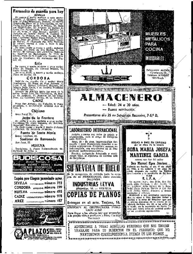 ABC SEVILLA 24-06-1965 página 86