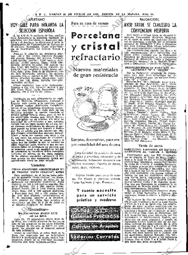 ABC MADRID 25-06-1965 página 98