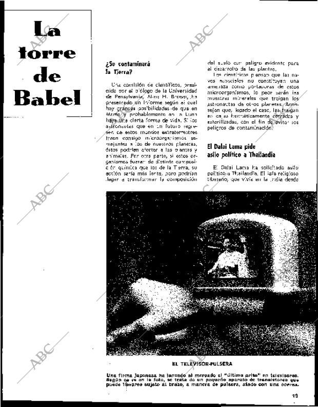 BLANCO Y NEGRO MADRID 26-06-1965 página 13