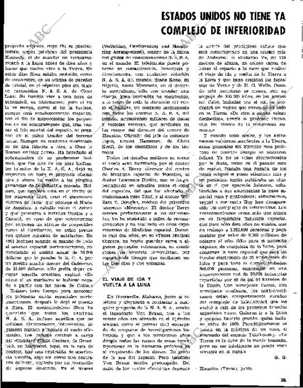 BLANCO Y NEGRO MADRID 26-06-1965 página 35