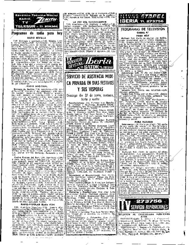 ABC SEVILLA 27-06-1965 página 108
