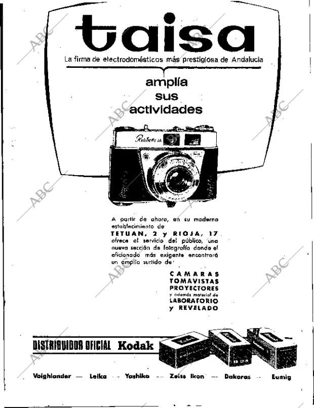 ABC SEVILLA 27-06-1965 página 57