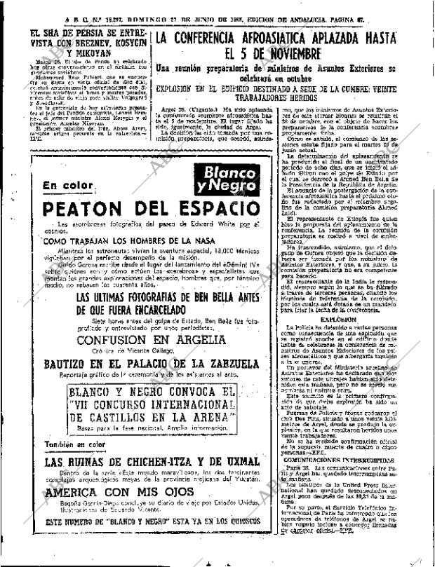 ABC SEVILLA 27-06-1965 página 67