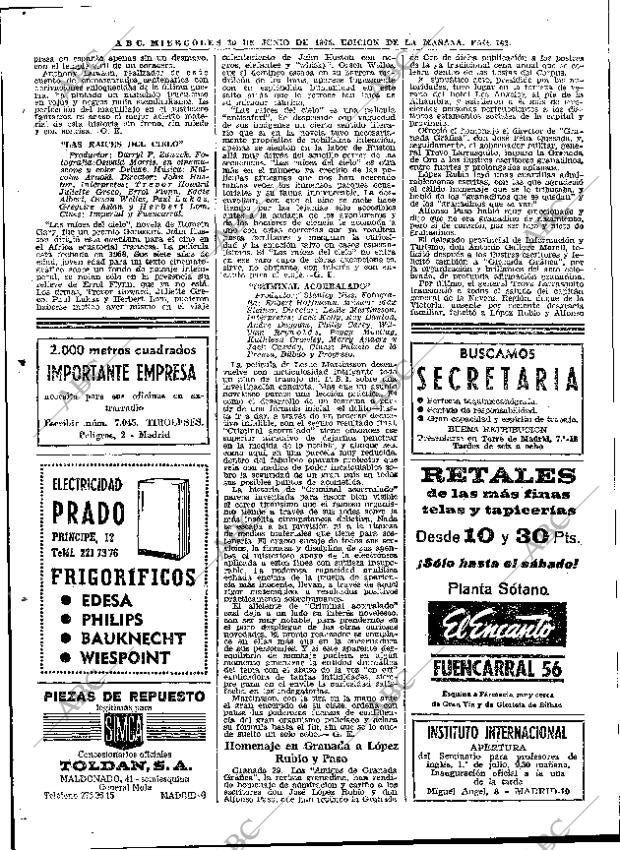 ABC MADRID 30-06-1965 página 102