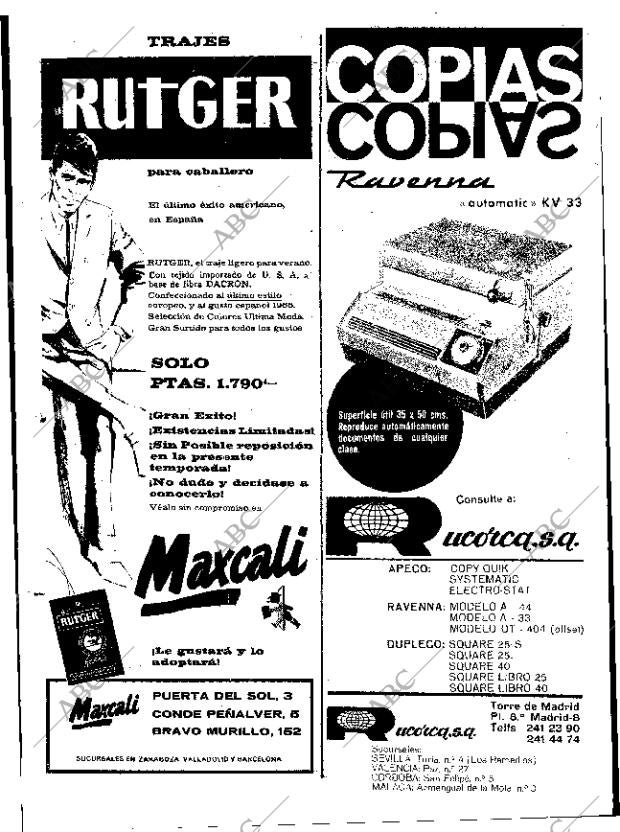 ABC MADRID 30-06-1965 página 22